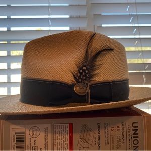Goorin Bros straw fedora
